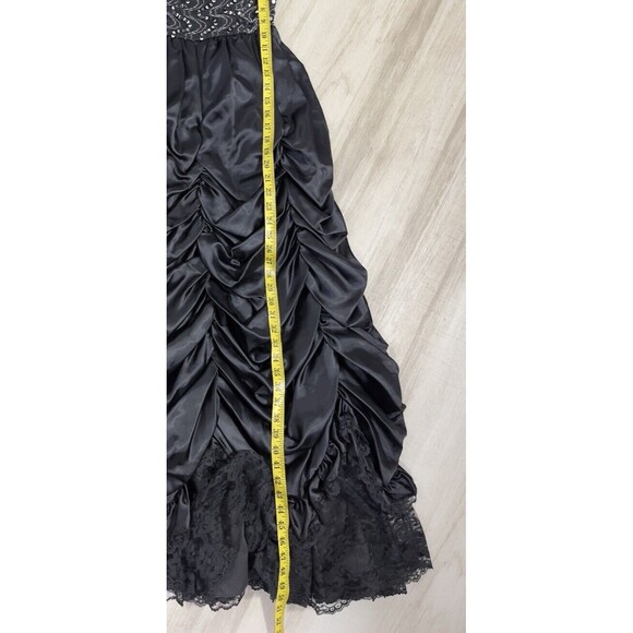 Loralie Vintage Black Formal Party Prom Dress. Size:  6 - Picture 7 of 8